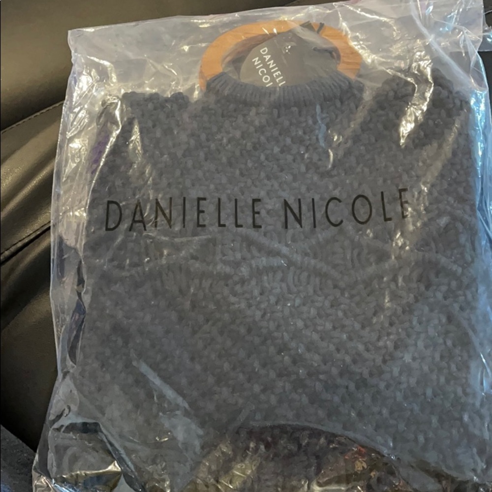 Danielle Nicole Macrame Handbag- Black - image 4